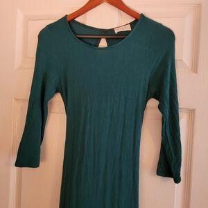 Everly Emerald Green Knit Maxi Dress Size Small